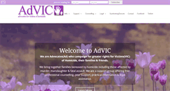 Desktop Screenshot of advic.ie